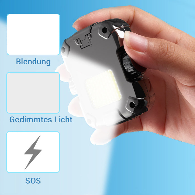 [Creative Gifts] Fingertip Spinning Top Rechargeable Lighter with USB Lighting and Double Arc
