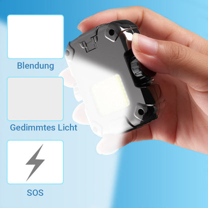 [Creative Gifts] Fingertip Spinning Top Rechargeable Lighter with USB Lighting and Double Arc