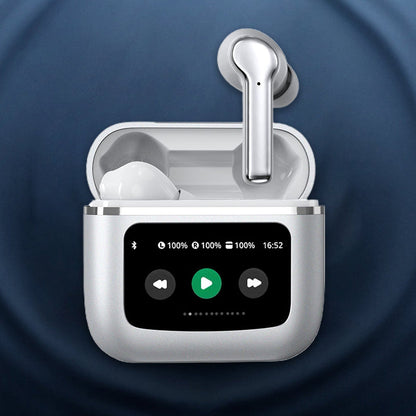 Noise Canceling Bluetooth Earphones with Touch Screen